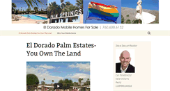 Desktop Screenshot of palmspringsmobilehomes.com